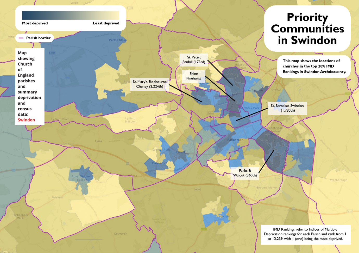 Priority Communities in Swindon