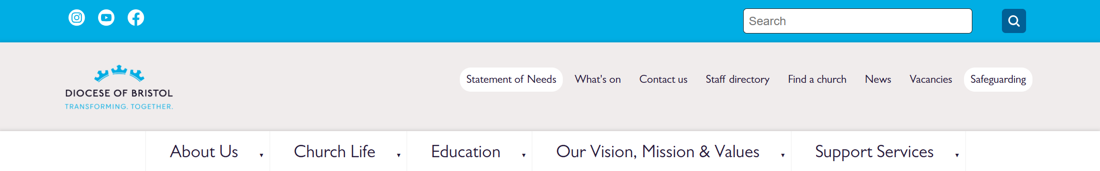 How the website font should look