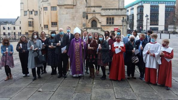 Open "The Holy Spirit is working in our lives today" – confirmations at Bristol Cathedral